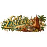 Mug café - Café Zanzibar, décor à plat