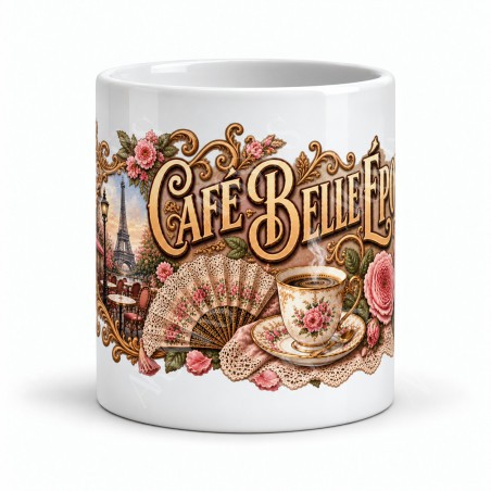 Mug café - Café Belle Époque, vue de face
