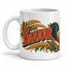 Mug chocolat - Banjour, anse à gauche