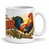 Mug chocolat - Banjour, anse à droite