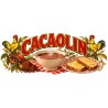 Mug chocolat - Cacaolin, décor à plat