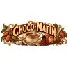 Mug chocolat - Choco-Matin, décor à plat
