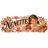 Mug chocolat - Nénette, décor à plat