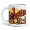 Mug chocolat - Réveil-Cacao, anse à gauche