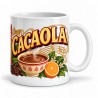 Mug chocolat - Cacaola, anse à droite
