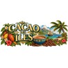 Mug chocolat - Cacao des Îles, décor à plat