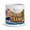Mug chocolat - Cacao Transat, vue de face