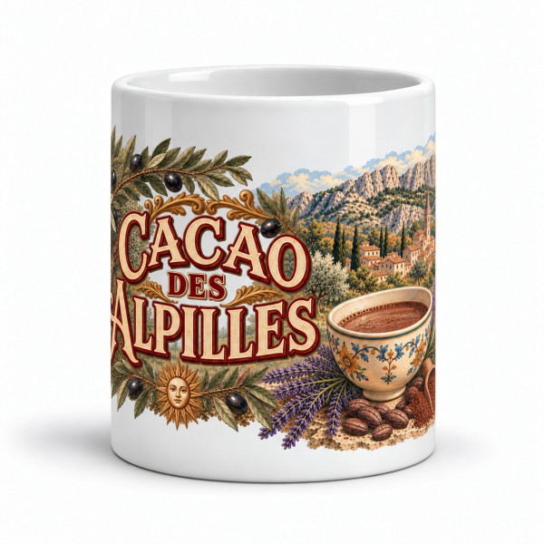 Mug chocolat - Cacao des Alpilles, Manufacture Arssans