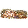 Mug chocolat - Cacao des Alpilles, décor à plat