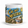 Mug chocolat - Cacao Mistral, vue de face