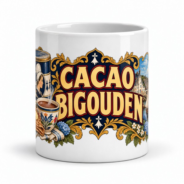 Mug chocolat - Cacao Bigouden, Manufacture Arssans