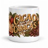 Mug chocolat - Cacao de Caracas, vue de face