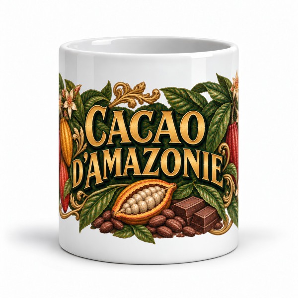 Mug chocolat - Cacao d’Amazonie, Manufacture Arssans