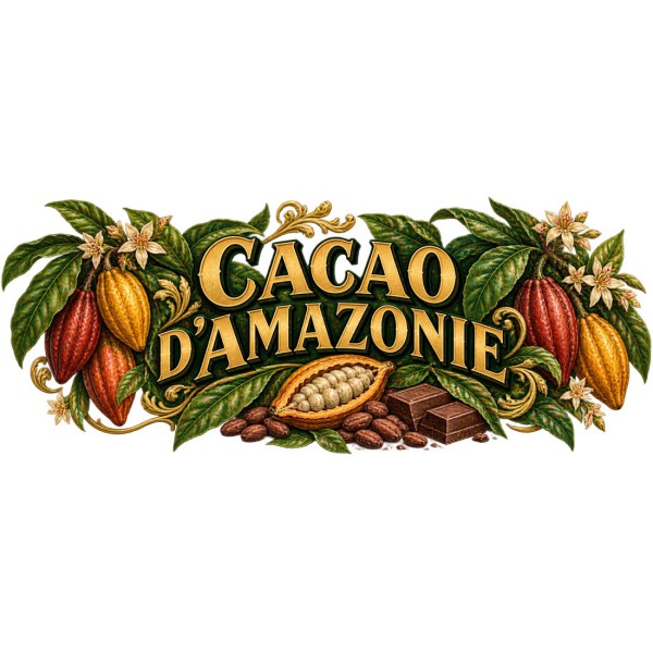 Mug chocolat - Cacao d’Amazonie, décor à plat