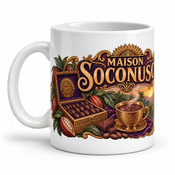 Mug chocolat - Maison Soconusco, anse à gauche