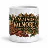 Mug chocolat - Maison Valmoreau, vue de face