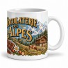 Mug chocolat - Chocolaterie des Alpes, anse à droite