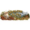 Mug chocolat - Chocolaterie des Alpes, décor à plat