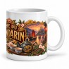 Mug thé - Thé du Mandarin, anse à droite