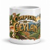 Mug thé - Comptoir de Ceylan, vue de face