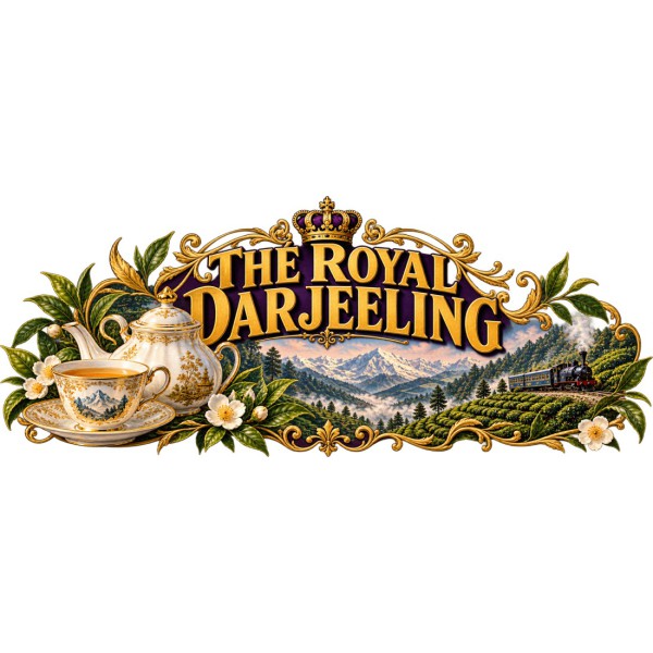 Mug thé - Thé Royal Darjeeling, décor à plat