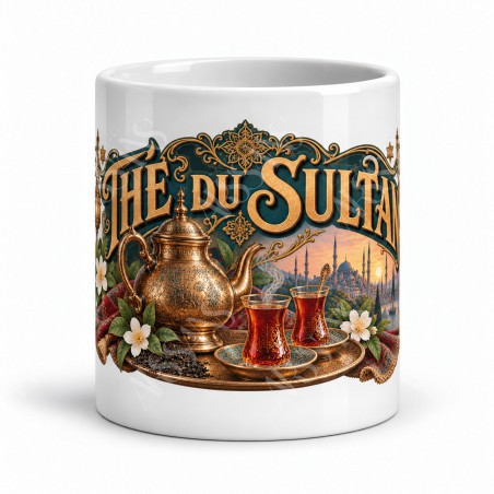 Mug thé - Thé du Sultan, vue de face