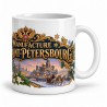 Mug thé - Manufacture Saint-Pétersbourg, anse à droite