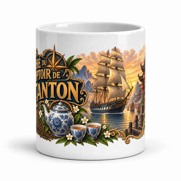 Mug thé - Thé du Comptoir de Canton, Manufacture Arssans