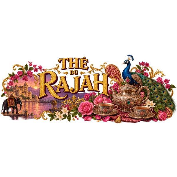 Mug thé - Thé du Rajah, décor à plat