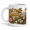 Mug thé - Thé Vert Shizuoka, anse à gauche