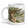 Mug Provence - Les oliviers des Alpilles, anse à gauche