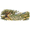 Mug Provence - Les oliviers des Alpilles, décor à plat