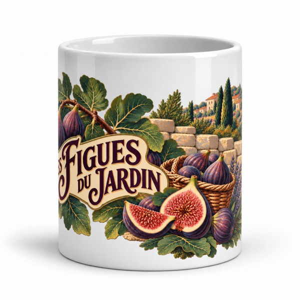 Mug Provence - Les figues du jardin, Manufacture Arssans