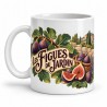 Mug Provence - Les figues du jardin, anse à gauche