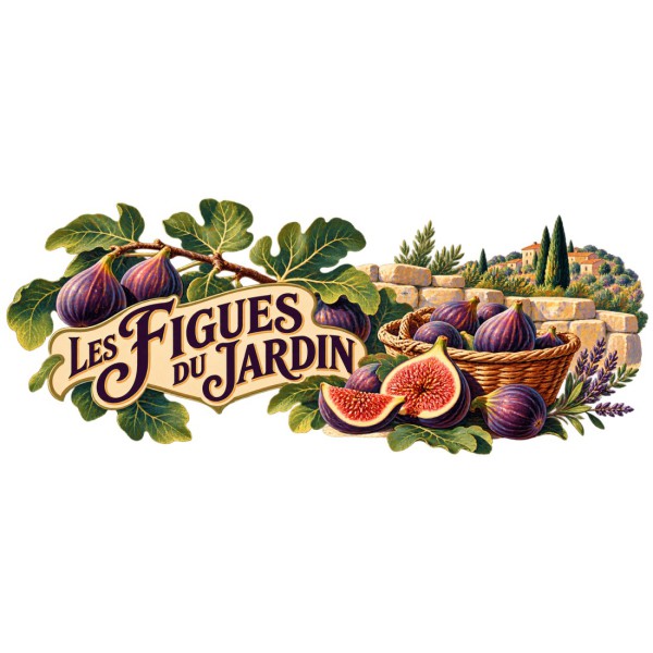 Mug Provence - Les figues du jardin, décor à plat