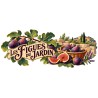 Mug Provence - Les figues du jardin, décor à plat