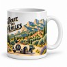 Mug Provence - La route des Alpilles, anse à droite