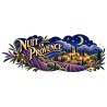 Mug Provence - Nuit étoilée en Provence, décor à plat