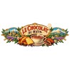 Mug chocolat - Le chocolat du matin, décor à plat