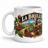 Mug café - La brûlerie, anse à gauche