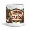 Mug café - Le comptoir des cafés, vue de face