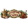 Mug café - Le comptoir des cafés, décor à plat