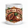 Mug cacao - Cacao et épices, vue de face