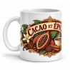 Mug cacao - Cacao et épices, anse à gauche
