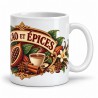 Mug cacao - Cacao et épices, anse à droite