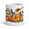 Mug gourmand - Le pot de miel, vue de face