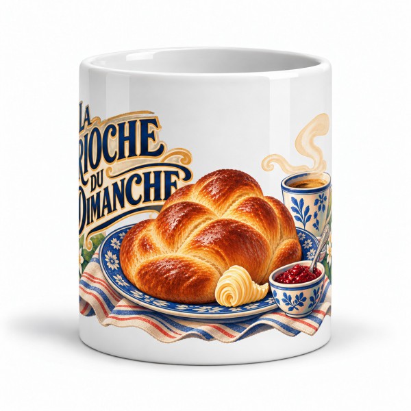 Mug gourmand - La brioche du dimanche, Manufacture Arssans