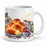 Mug gourmand - La brioche du dimanche, anse à droite
