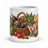 Mug gourmand - Le panier du marché, vue de face