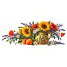 Mug fleurs - Bouquet et pichet provençal, décor à plat